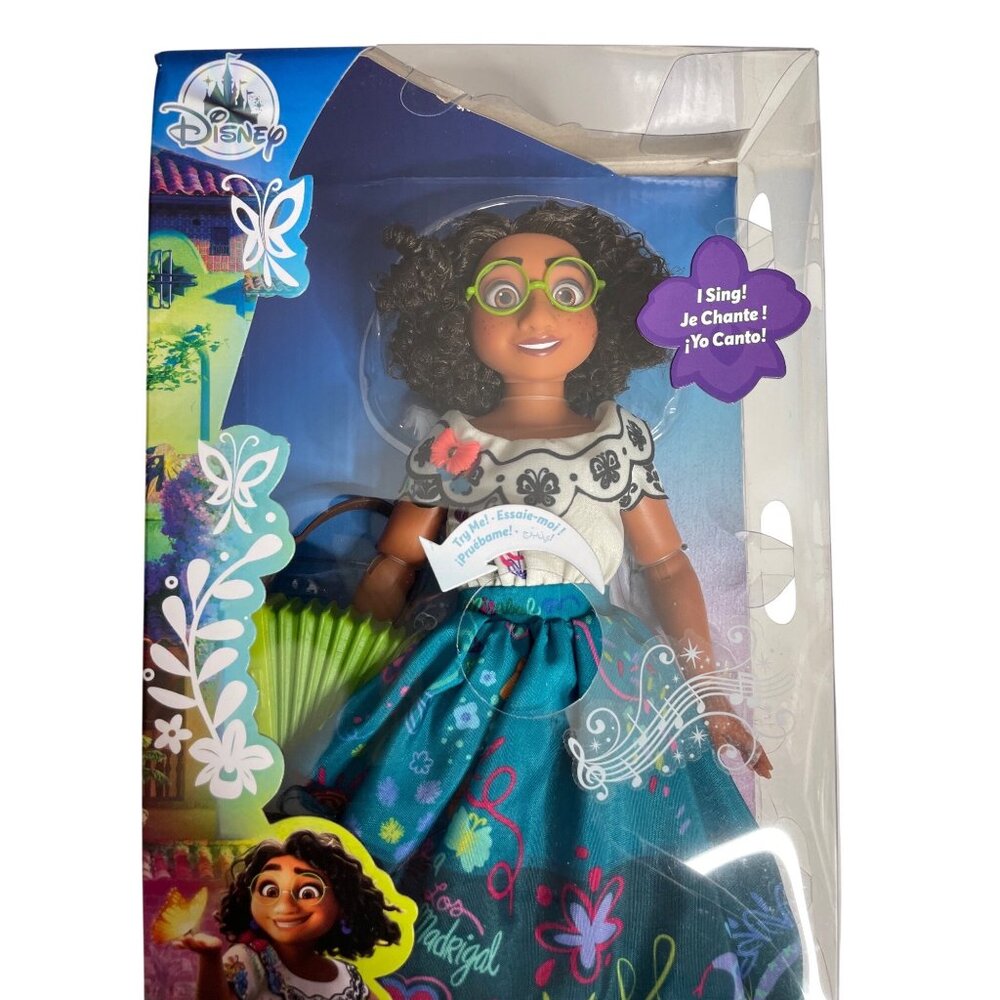 Disney Encanto Singing Mirabel Madrigal Doll 11" Multicolor With Box